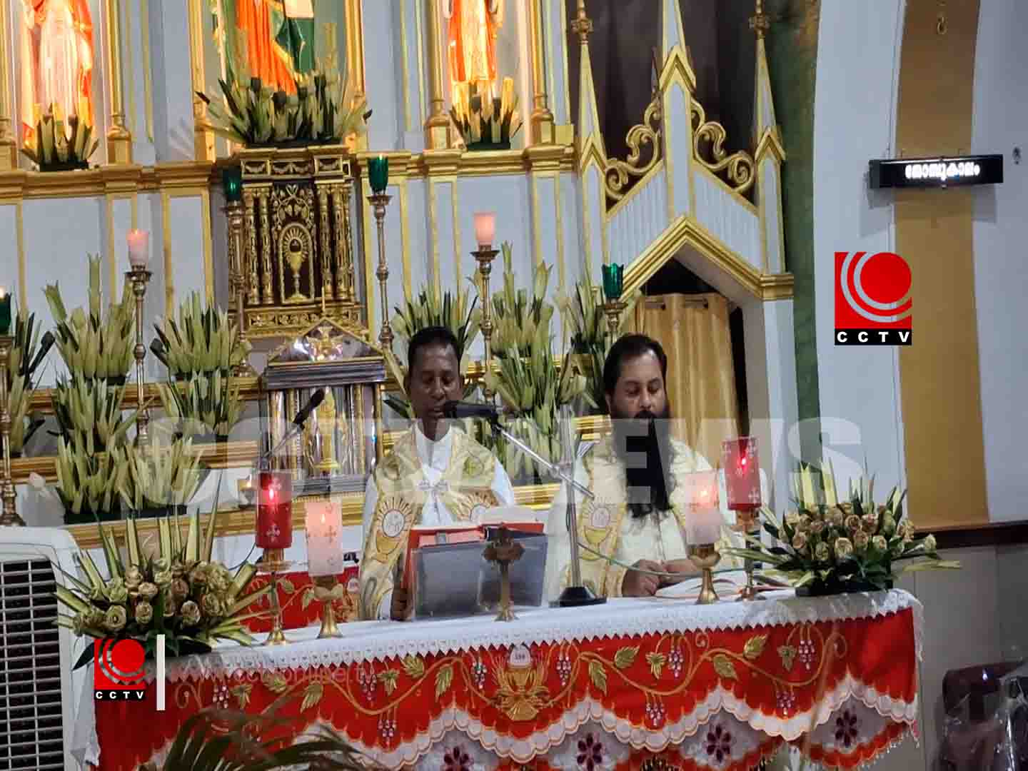 പാലയൂര് സെന്റ് തോമസ് മേജര് ആര്ക്കിഎപ്പിസ്കോപല് തീര്ത്ഥകേന്ദ്രത്തില് ഓശാന ഞായര് ആഘോഷിച്ചു
