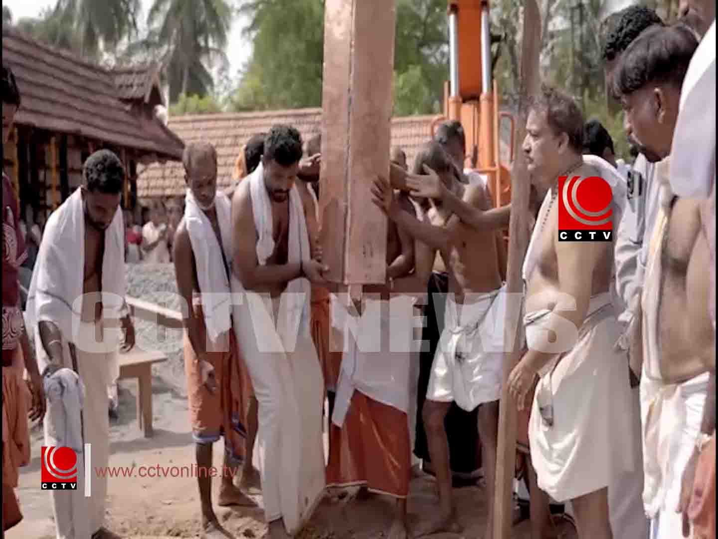 ആല്ത്തറ ഗോവിന്ദപുരം മഹാവിഷ്ണു ക്ഷേത്രത്തില് കൊടിമരപ്രതിഷ്ഠാ ചടങ്ങുകള് ആരംഭിച്ചു