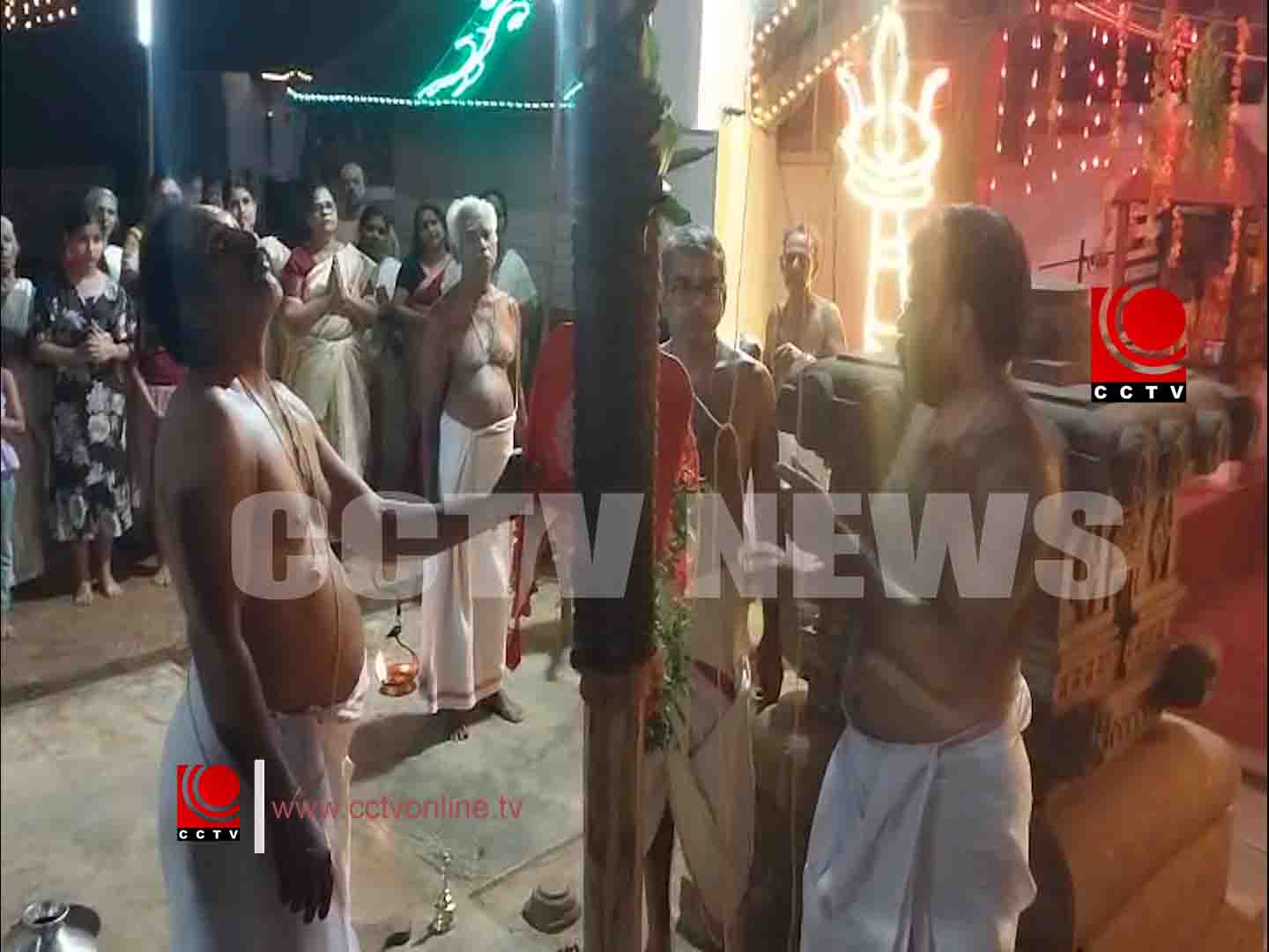 ചെമ്മന്തിട്ട ശ്രീ മഹാദേവ ക്ഷേത്രോത്സവത്തിന് കൊടിയേറി