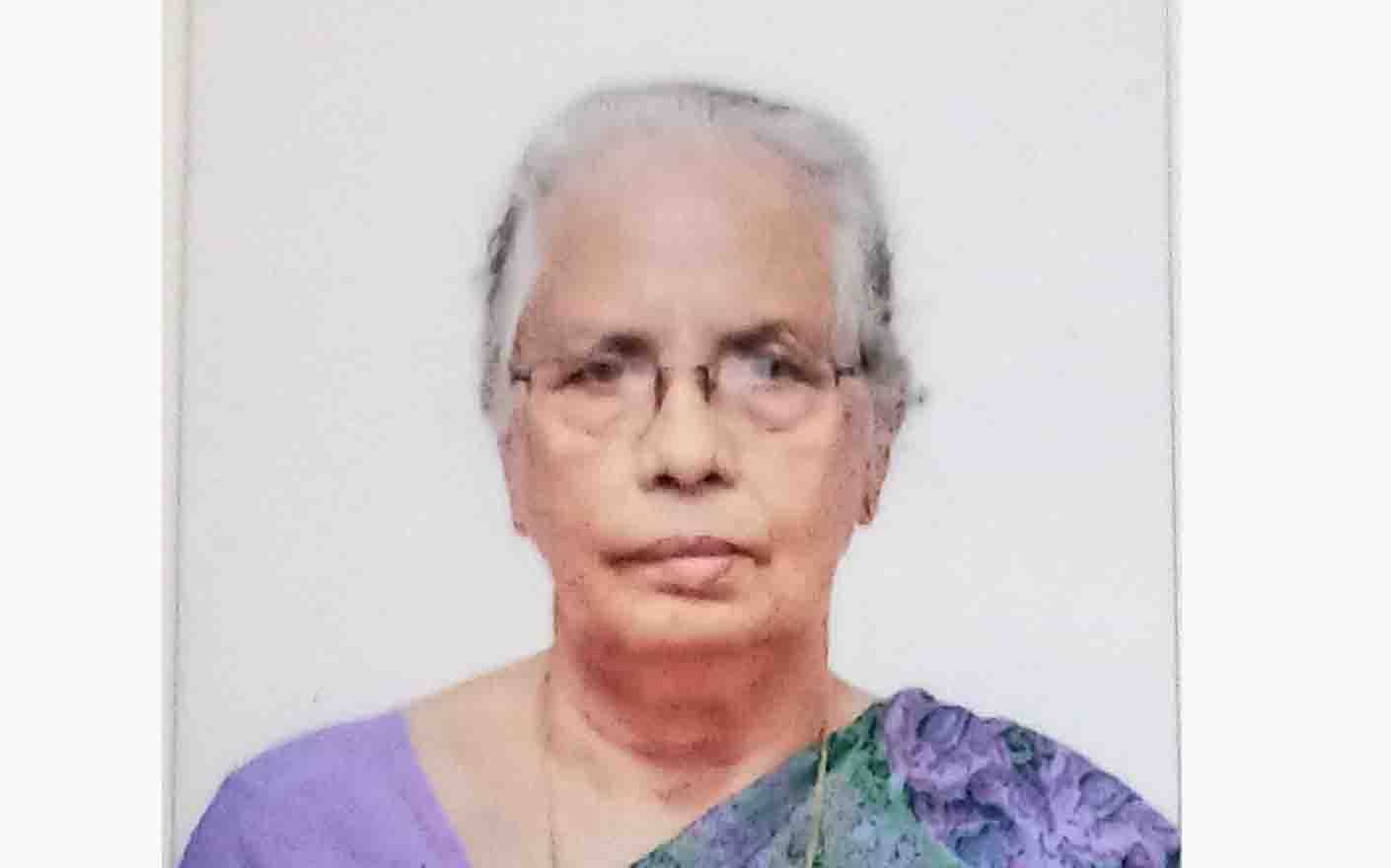 ചിറളയം ചെറുവത്തൂര് ചാക്കോ ഭാര്യ ലീല ചാക്കോ(86) നിര്യാതയായി