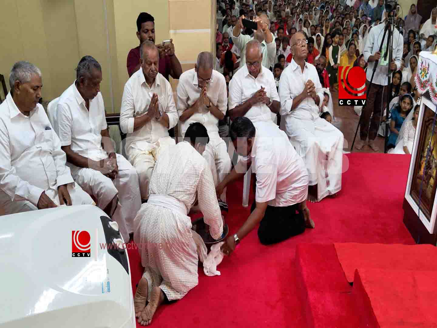 മറ്റം സെന്റ് തോമസ് ഫൊറോന ദേവാലയത്തില് പെസഹാ ആചരിച്ചു