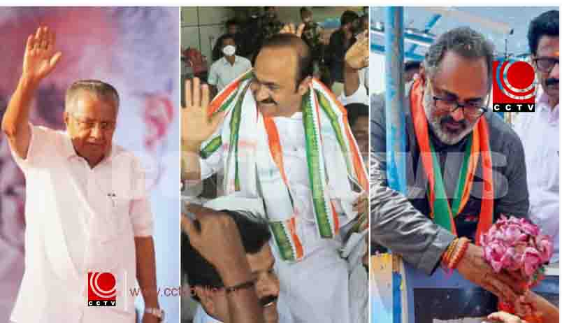 കേരളം വിധിയെഴുതാൻ ഇനി 7 നാൾ; ഇന്ന് പ്രകടന പത്രികയുമായി കളം പിടിക്കാൻ മുന്നണികൾ, പ്രചാരണത്തിൽ താരനിര