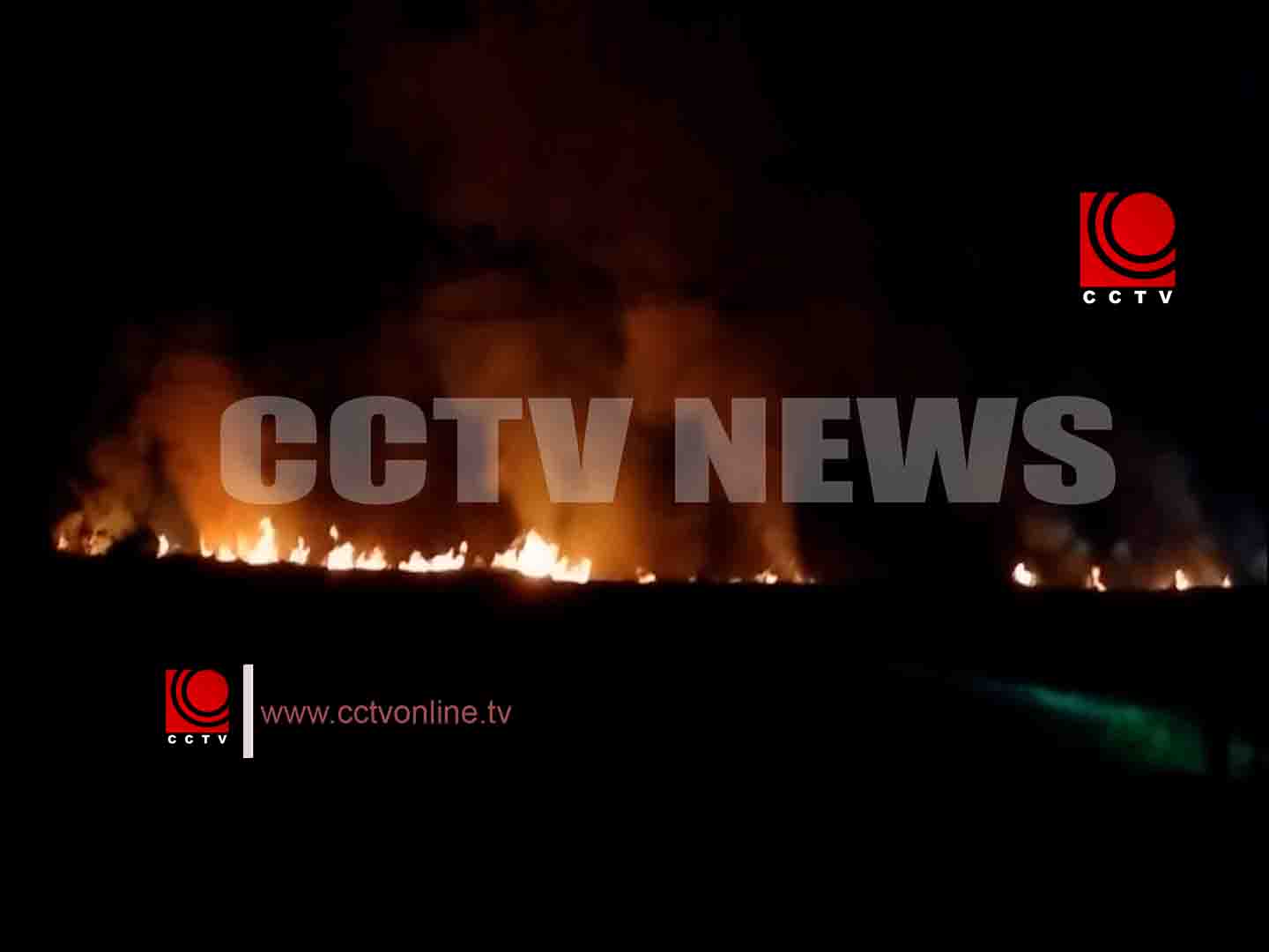 എളവള്ളിയിൽ പാടത്തിന് തീപിടിച്ചു