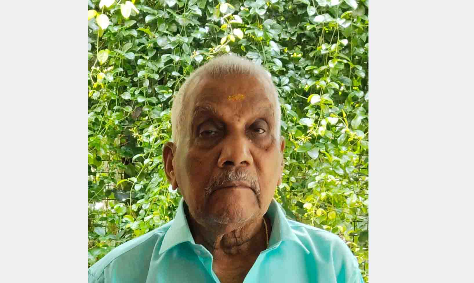 കുറുക്കന് പാറ ചോഴിയാട്ടില് കേശവന് ( 90) നിര്യാതനായി