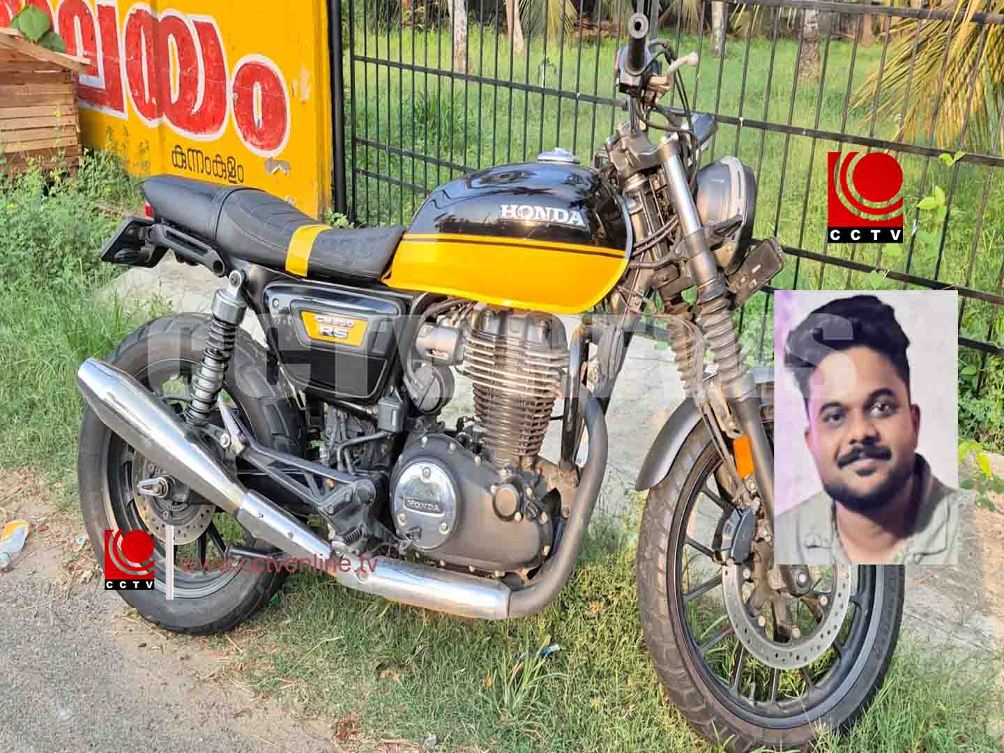 ബൈക്ക് നിയന്ത്രണം വിട്ട് വൈദ്യുതി പോസ്റ്റില് ഇടിച്ച് യുവാവ് മരിച്ചു