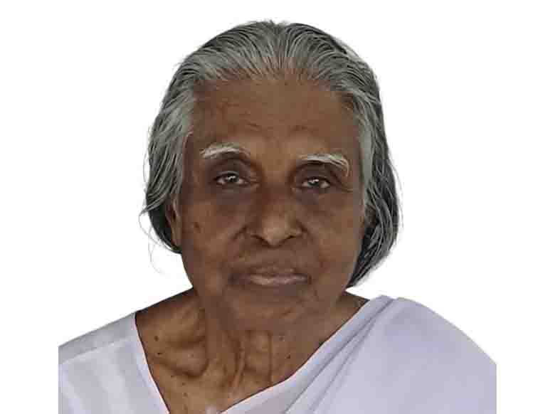 പഴഞ്ഞി അരുവായി ചെറുവത്തൂര് ബേബി സരോജിനി (88) നിര്യാതയായി