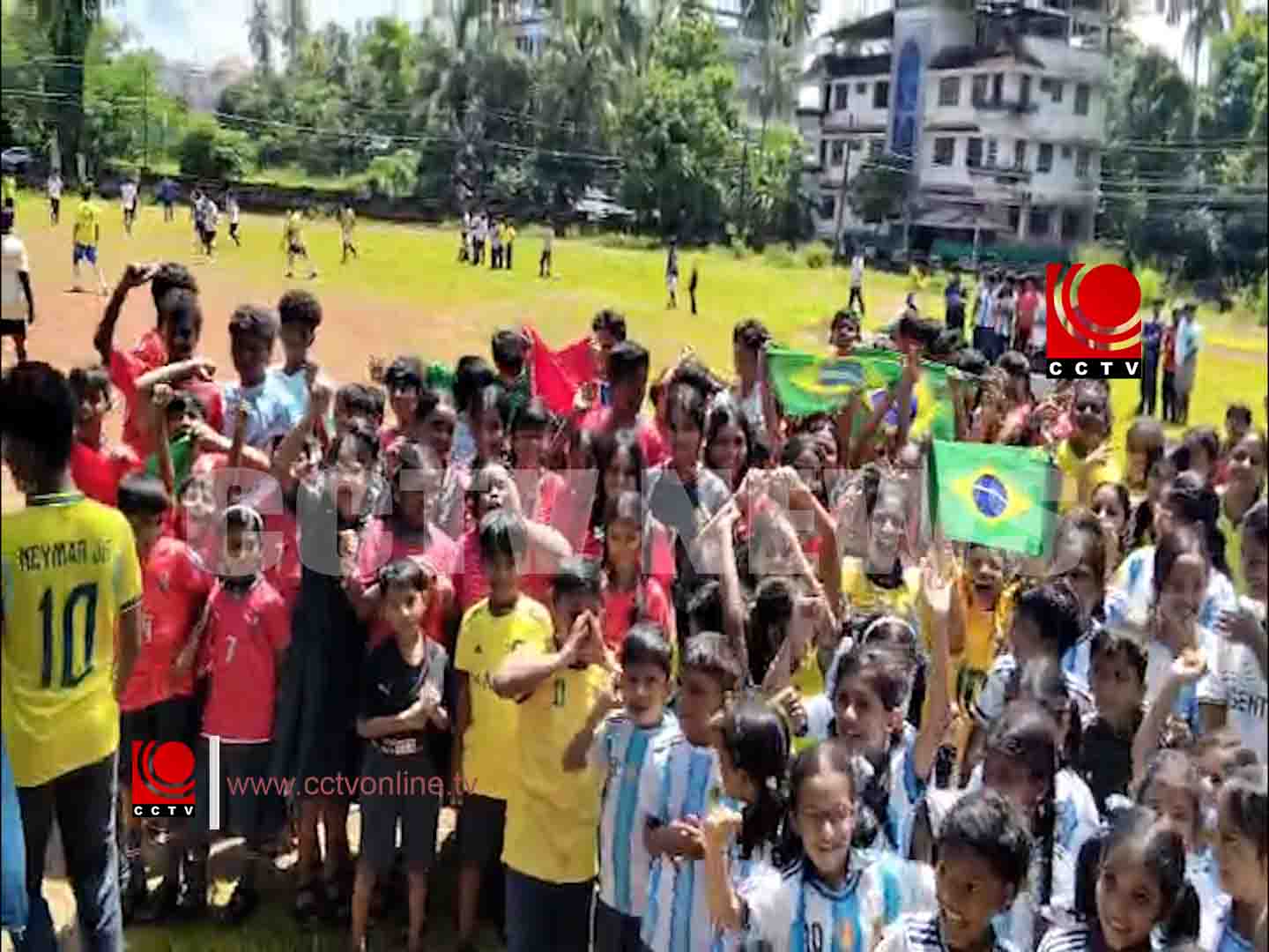 ഫിഫ ലോകകപ്പ് ആവേശത്തില് ഗുരുവായൂര് ദേവസ്വം ഇംഗ്ലീഷ് മീഡിയം സ്കൂള്