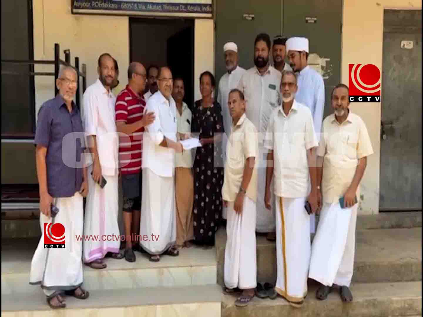 ഭവന നിര്മാണത്തിന് കൈത്താങ്ങുമായ് അവിയൂര് ജുമാഅത്ത് കമ്മിറ്റി