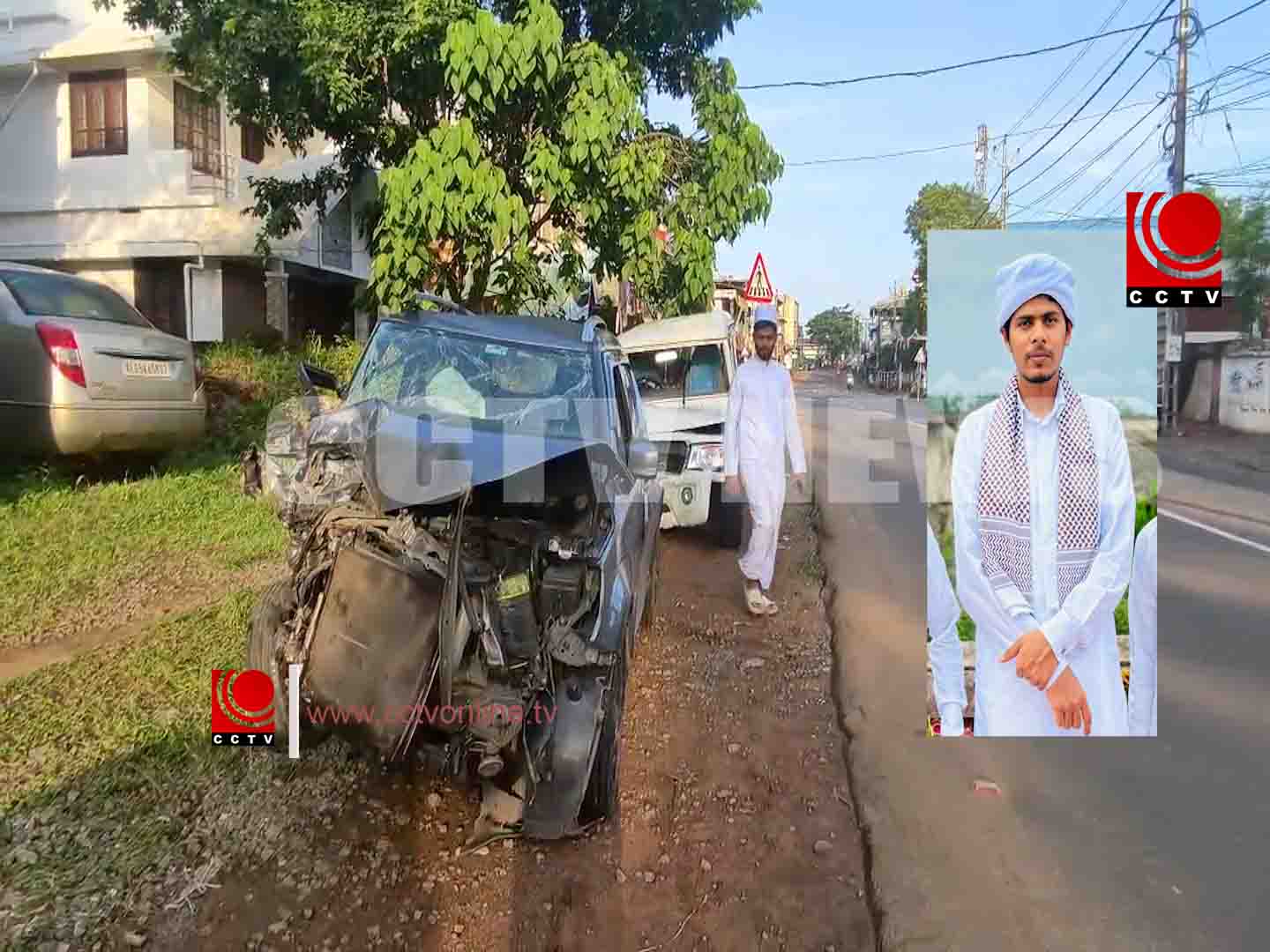 കേച്ചേരി – അക്കികാവ് ബൈപ്പാസിൽ കാറുകൾ കൂട്ടിയിടിച്ച് അപകടം : ഒരാൾ മരിച്ചു.