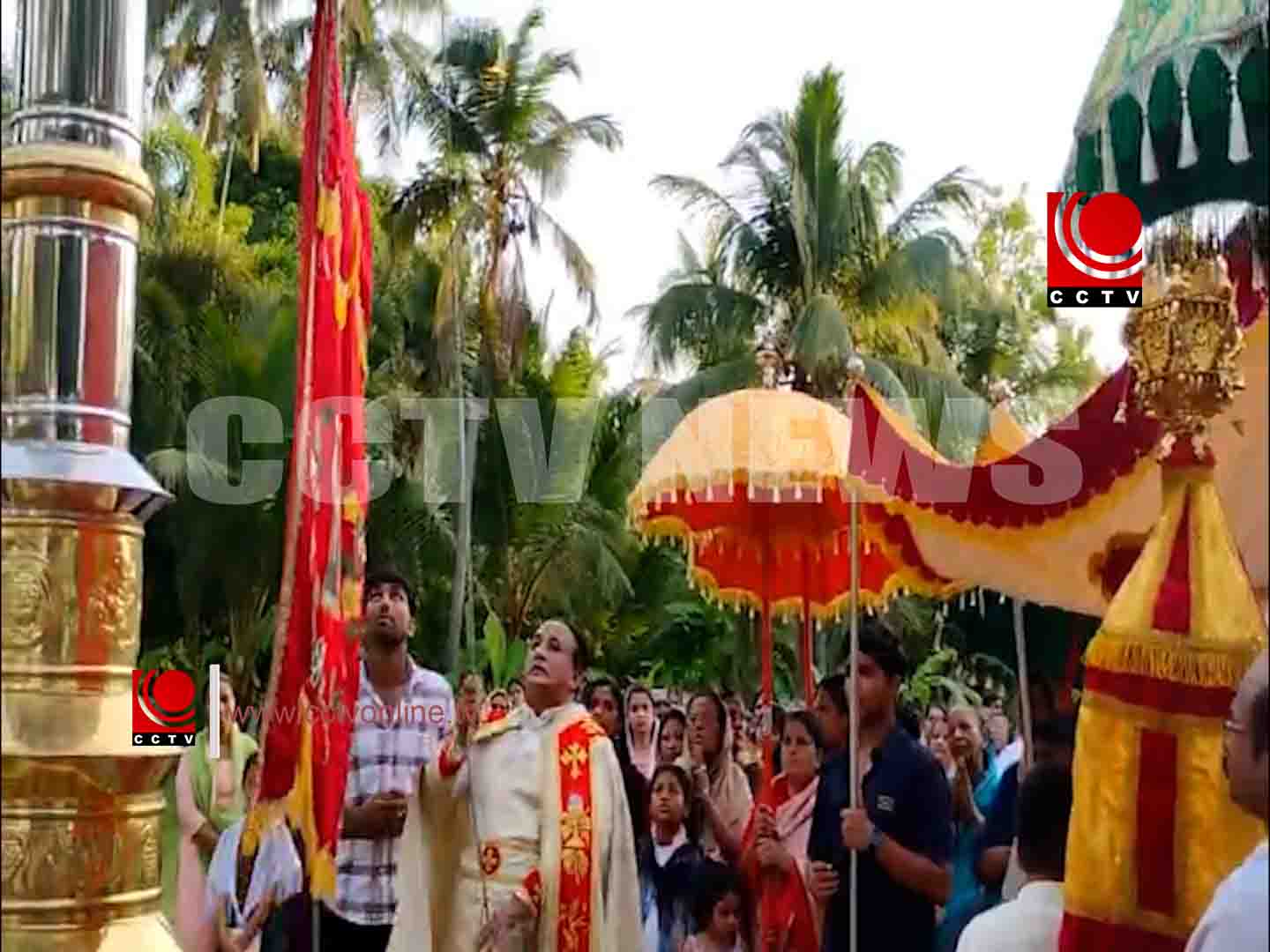 എളവള്ളി സെന്റ് ആന്റണീസ് ദൈവാലയത്തിലെ ഊട്ട് തിരുന്നാളിന് കൊടിയേറി