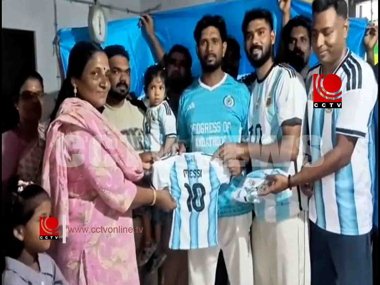 മെസ്സി ഫാന്സ് അണ്ടത്തോട് മെസ്സിയുടെ 39 പിറന്നാള് ആഘോഷിച്ചു