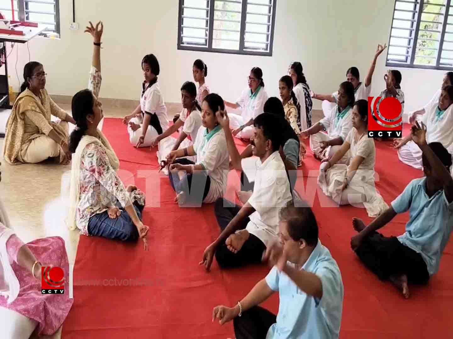 തളിര് റിഹാബിലിറ്റേഷന് സെന്ററില് യോഗദിനാചരണം നടത്തി