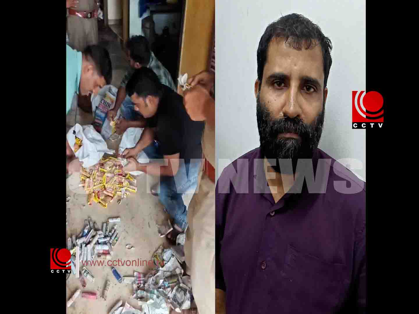 ഹാന്സിന്റെ വന് ശേഖരം പോലീസ് പിടികൂടി