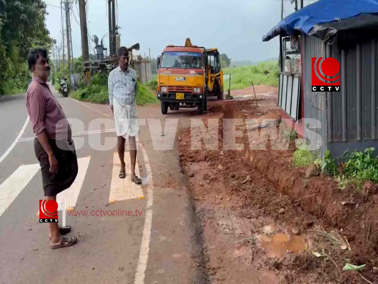 കാനയുടെ അവസാനം കണ്ടെത്താനായില്ല; പുന്നയൂർക്കുളത്ത് അറ്റകുറ്റപ്പണികൾ നിർത്തിവെച്ചു