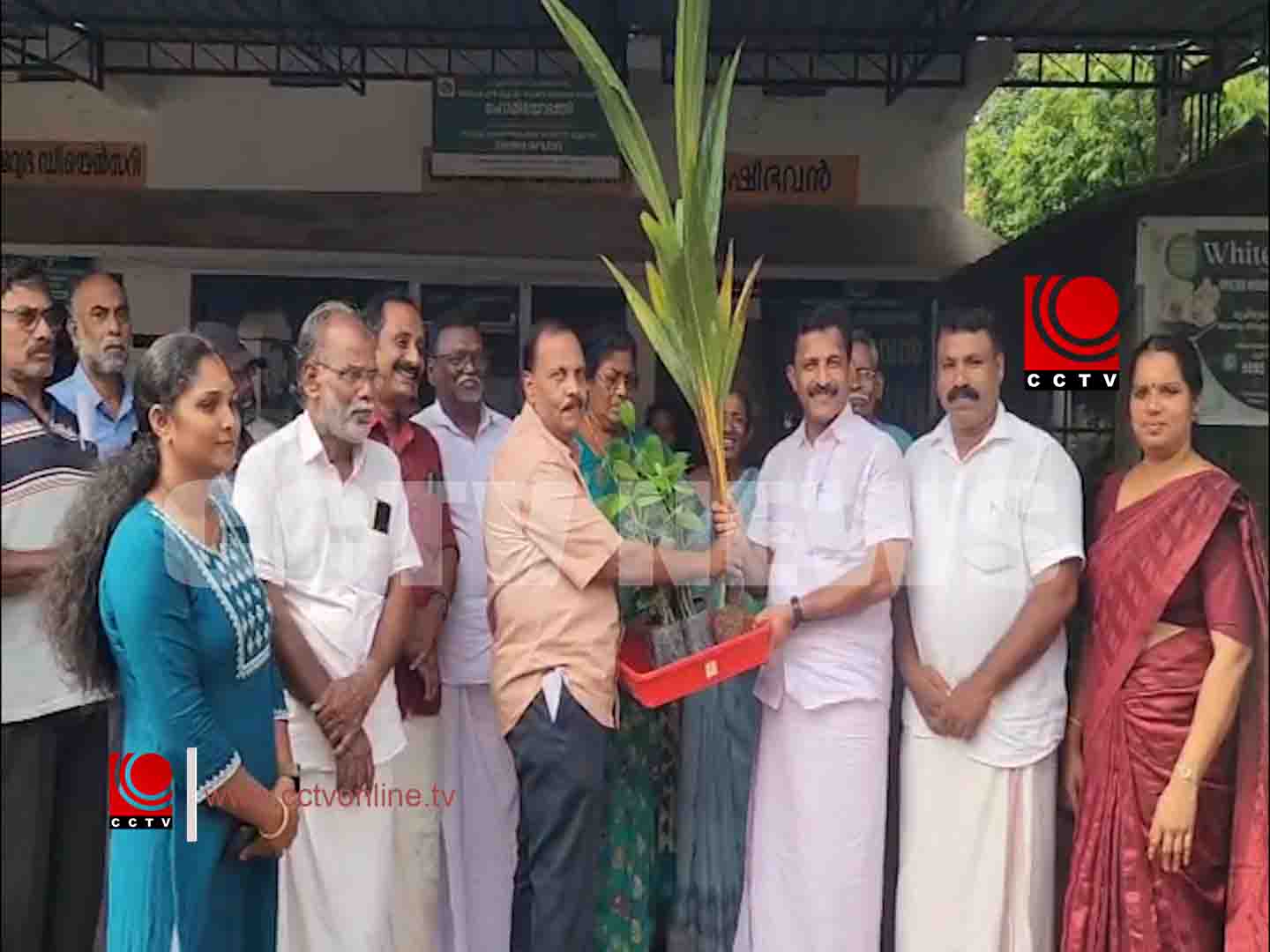 കുരുമുളക്,തെങ്ങ്, തൈകളുടെ വിതരണ ഉദ്ഘാടനം നടന്നു