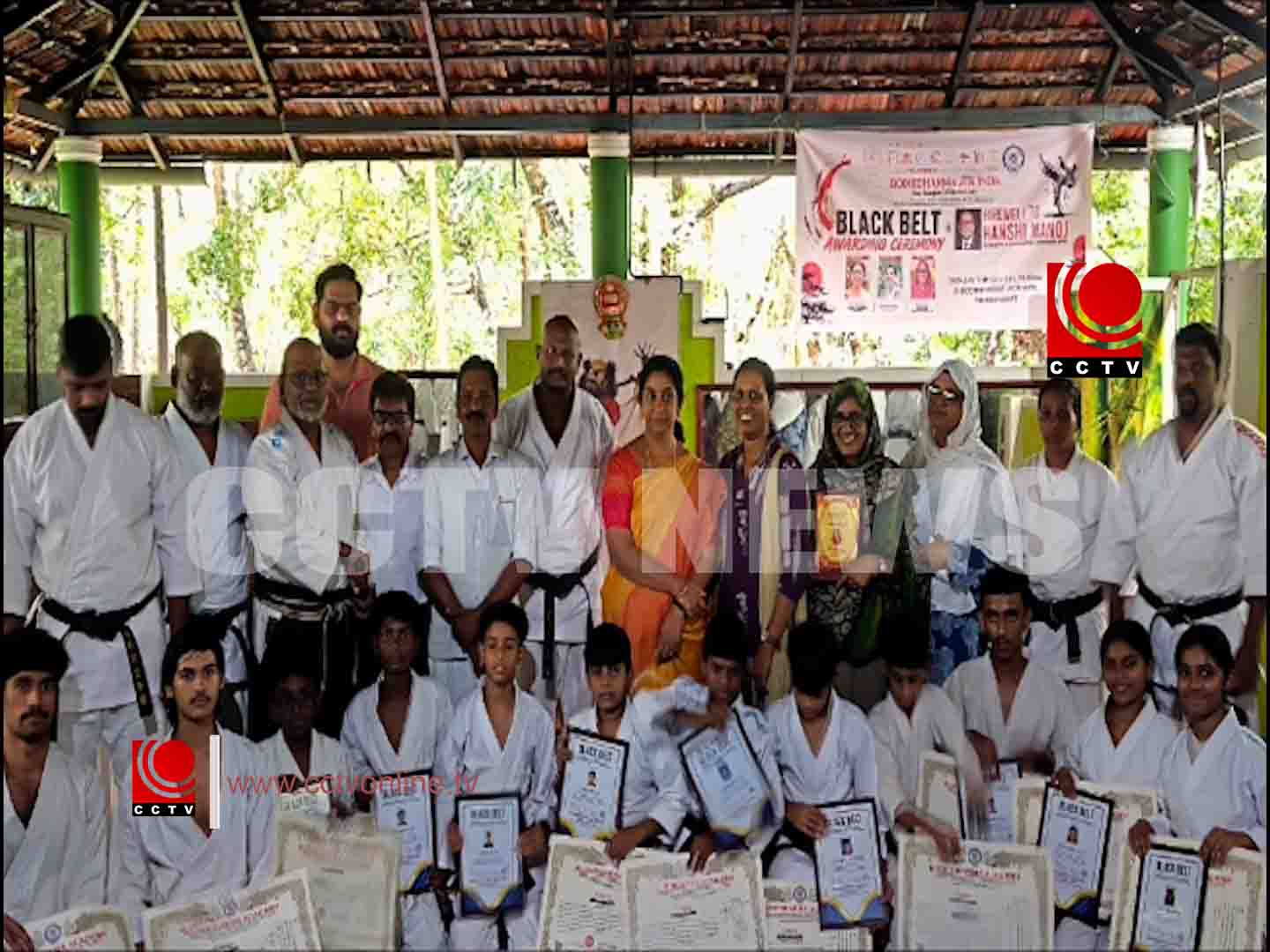 ബ്ലാക്ക് ബെല്റ്റ് അവാര്ഡിംഗ് സെറിമണിയും ഹന്ഷി മനോജ് കെ.എസിന് യാത്രയയപ്പും സംഘടിപ്പിച്ചു