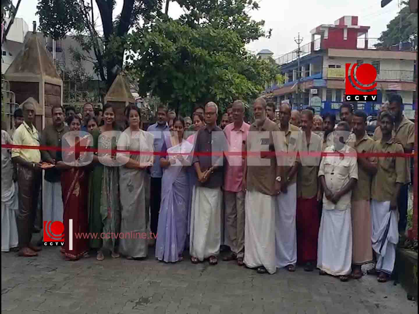 കുന്നംകുളം ടൗണ്ഹാള്-ഏകലവ്യന് ലൈബ്രറി ബൈ ലൈന് റോഡ് നവീകരിച്ച് നാടിന് സമര്പ്പിച്ചു