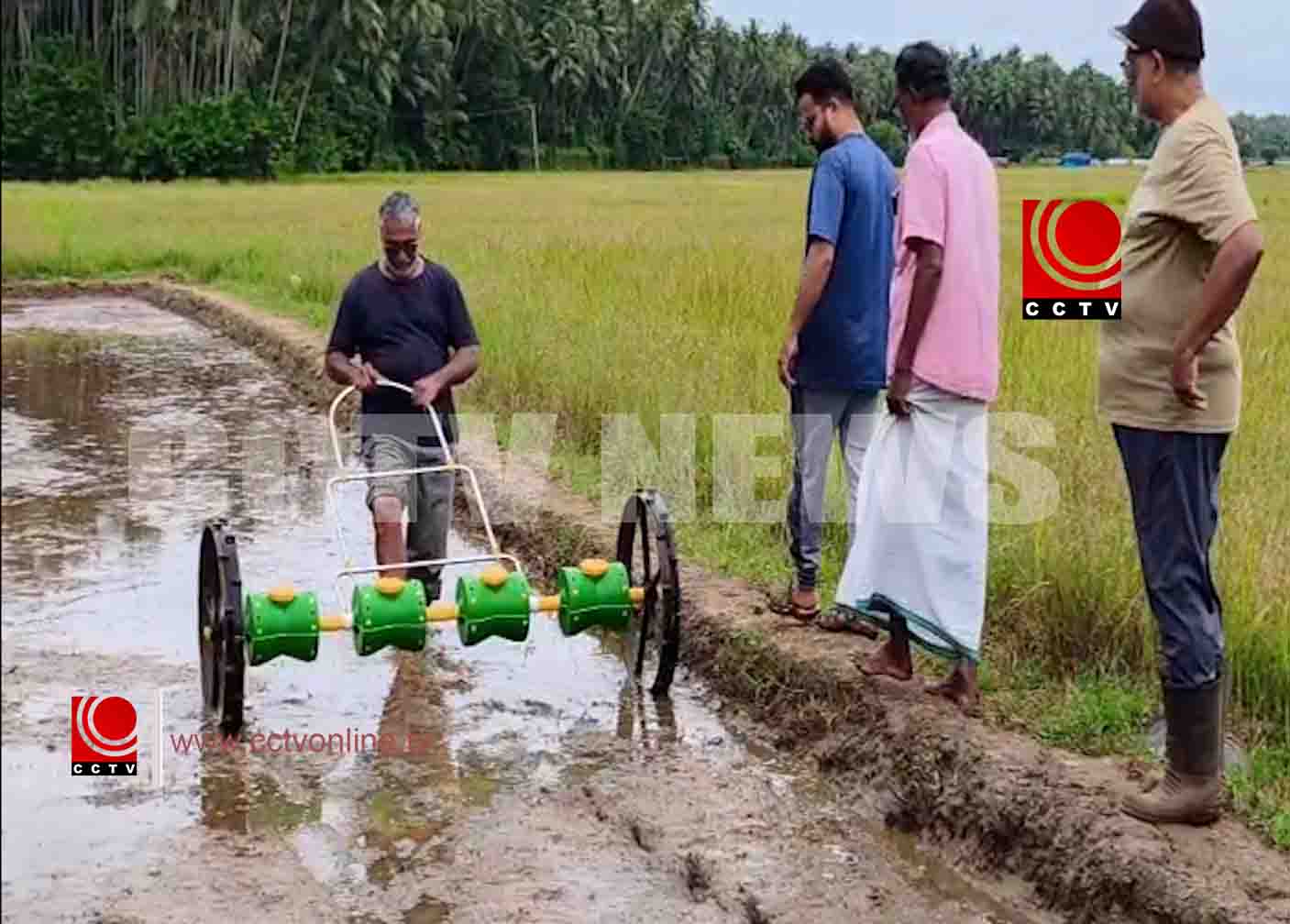 കടവല്ലൂര് കര്ഷകരുടെ ‘ഡ്രം സീഡര്’ പരീക്ഷണം ; ചേറ്റു വിത ഇനി പകുതി ചിലവില്