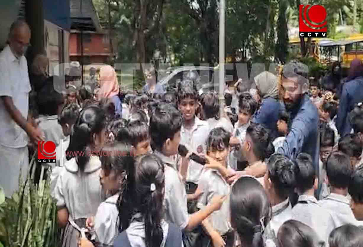 കുരുന്നുകള്ക്ക് കൗതുകമായി പോലീസ് സ്റ്റേഷന് സന്ദര്ശനം